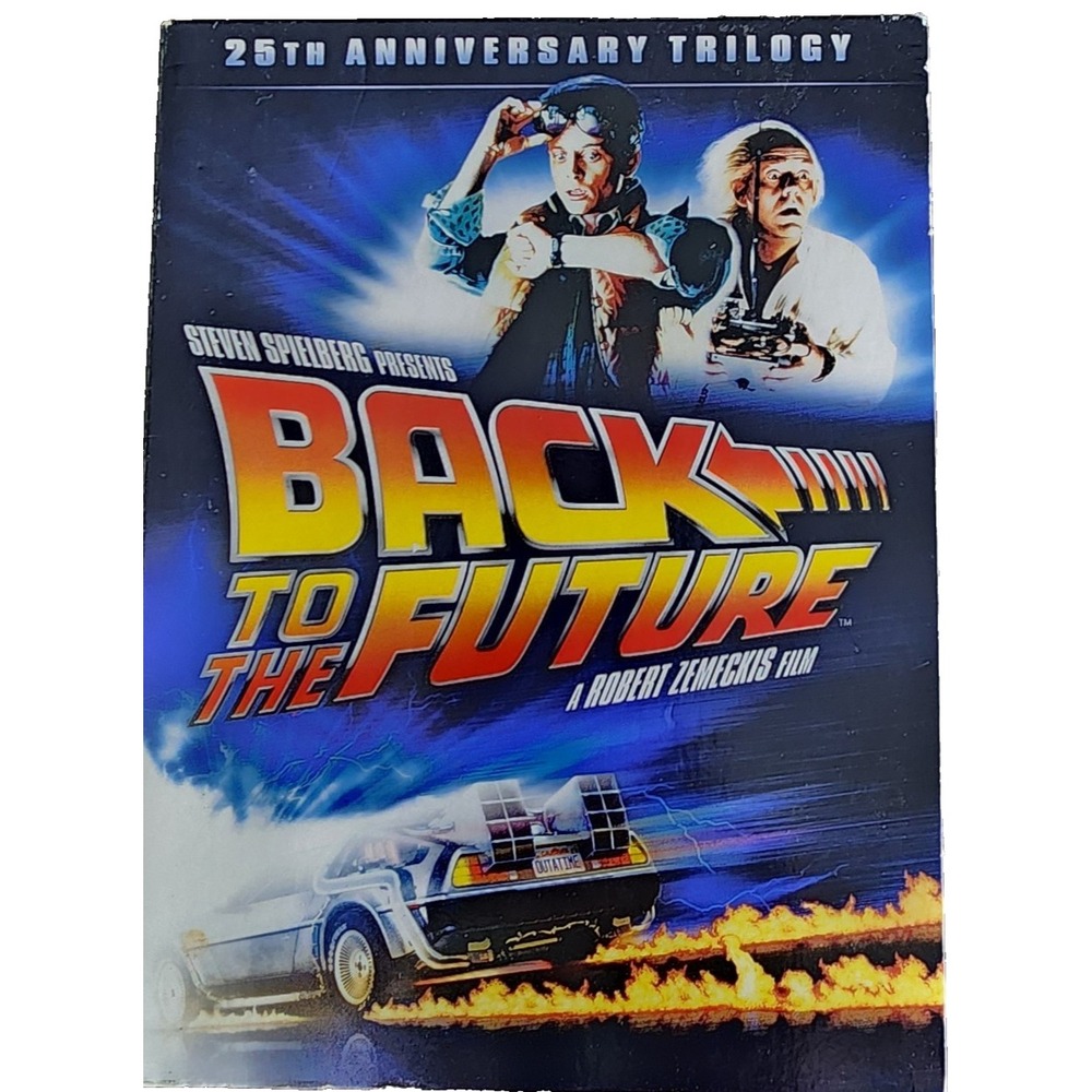 Back To The Future: Anniversary Trilogy (DVD, 1995,1989,1990) With Bonus Disc.